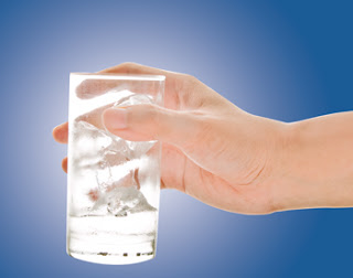 Hand Holding Water Cup
