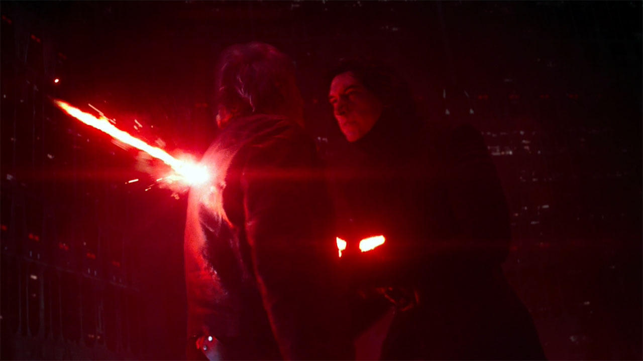Kylo Ren Kills Han Solo